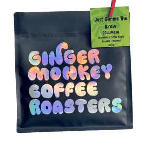 Columbia Coffee retail bag