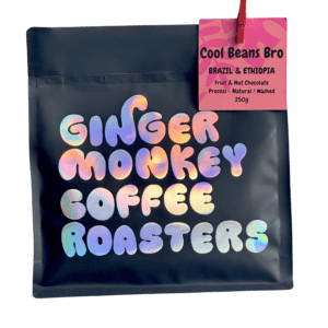 Brazil Ethiopia blend coffee retail bag