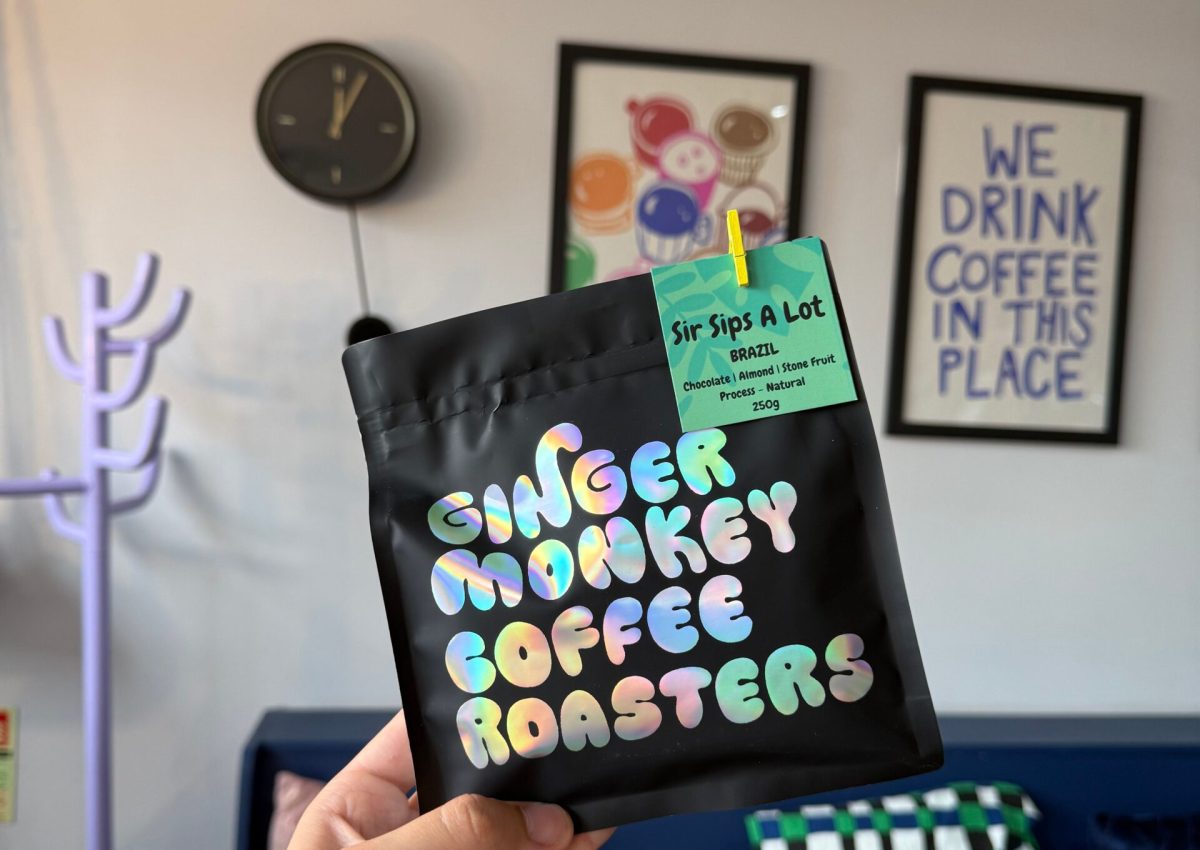 Sir Sips Alot Ginger Monkey Coffee Retail Beans